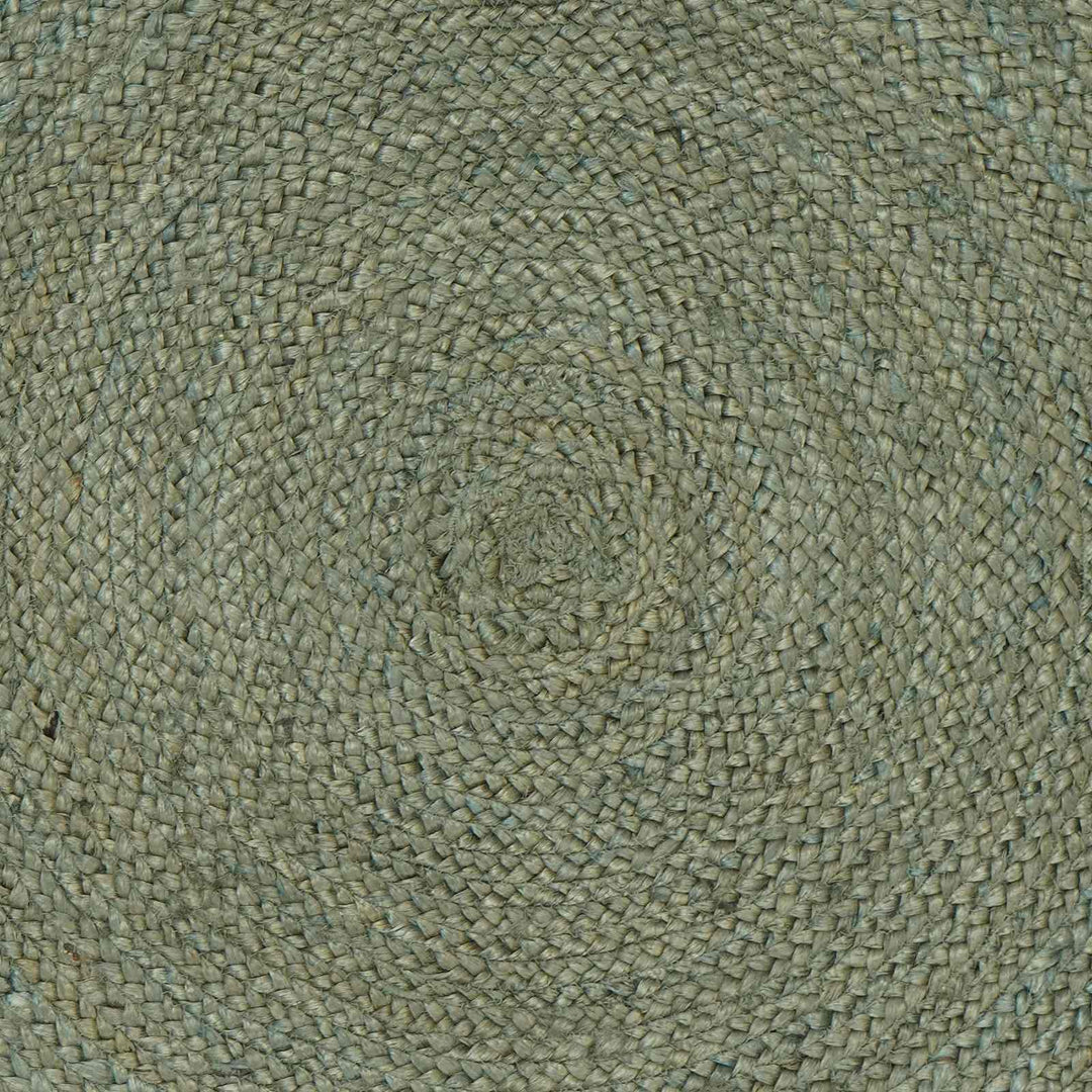 Områdetæpper Olivengrøn 160 x 160 cm Jute