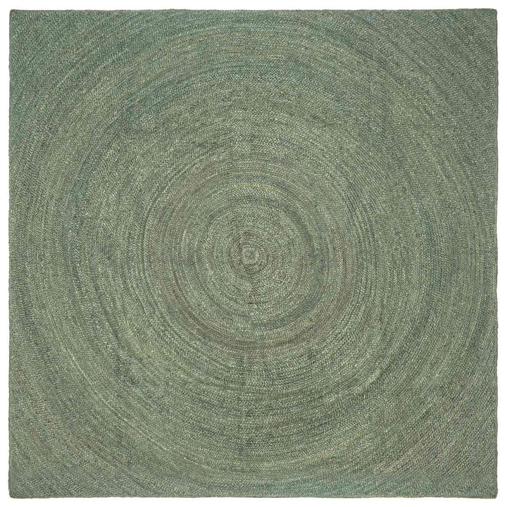 Områdetæpper Olivengrøn 240 x 240 cm Jute