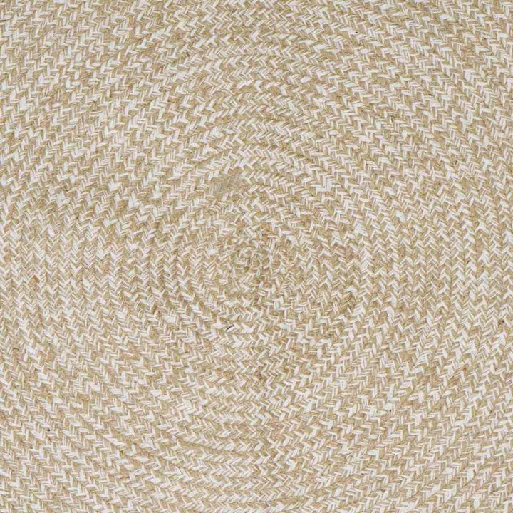 Områdetæpper Natur og hvid 60 x 400 cm Jute