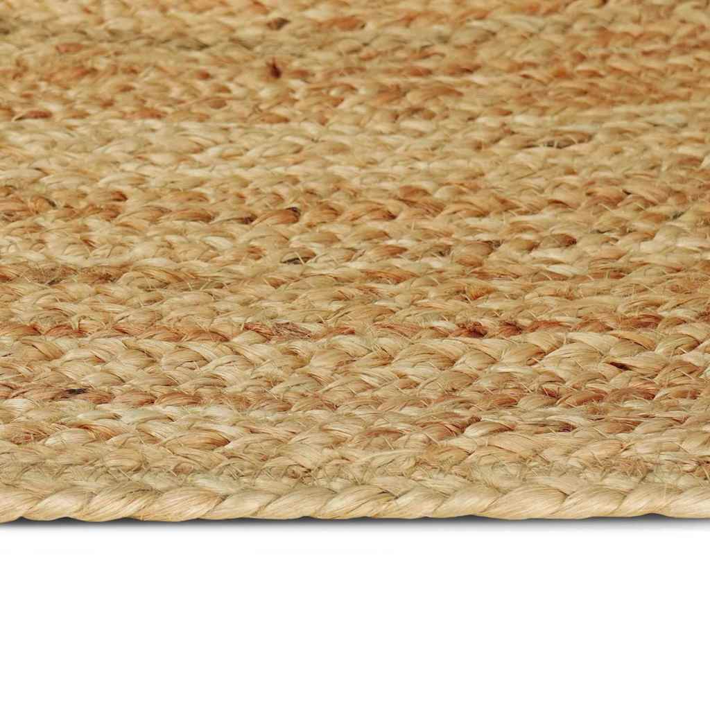Områdetæpper Naturfarvet 100 x 152 cm Jute