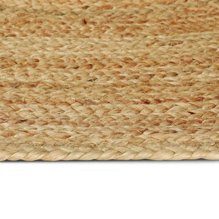 Områdetæpper Naturfarvet 100 x 152 cm Jute