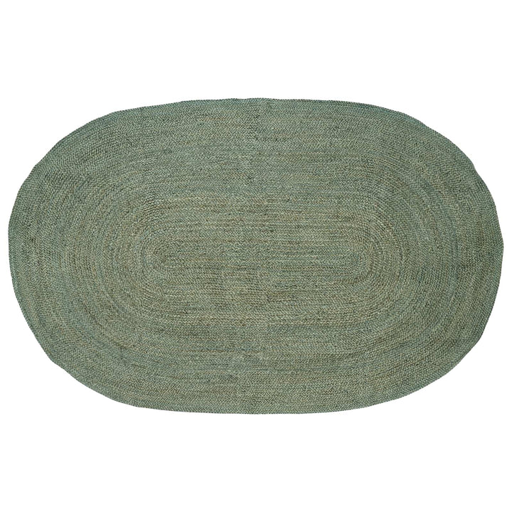 Områdetæpper Olivengrøn 205 x 305 cm Jute