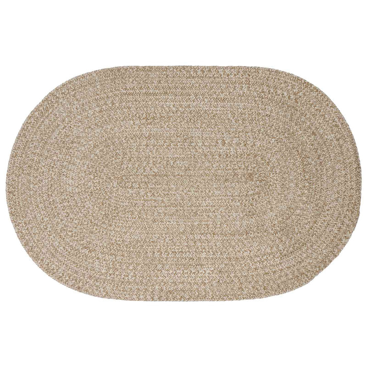 Områdetæpper Hvid 122 x 183 cm Jute
