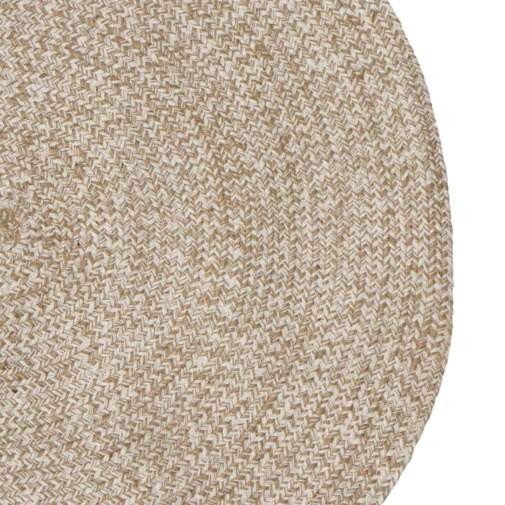 Områdetæpper Hvid 152 x 245 cm Jute