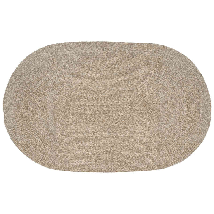 Områdetæpper Hvid 152 x 245 cm Jute