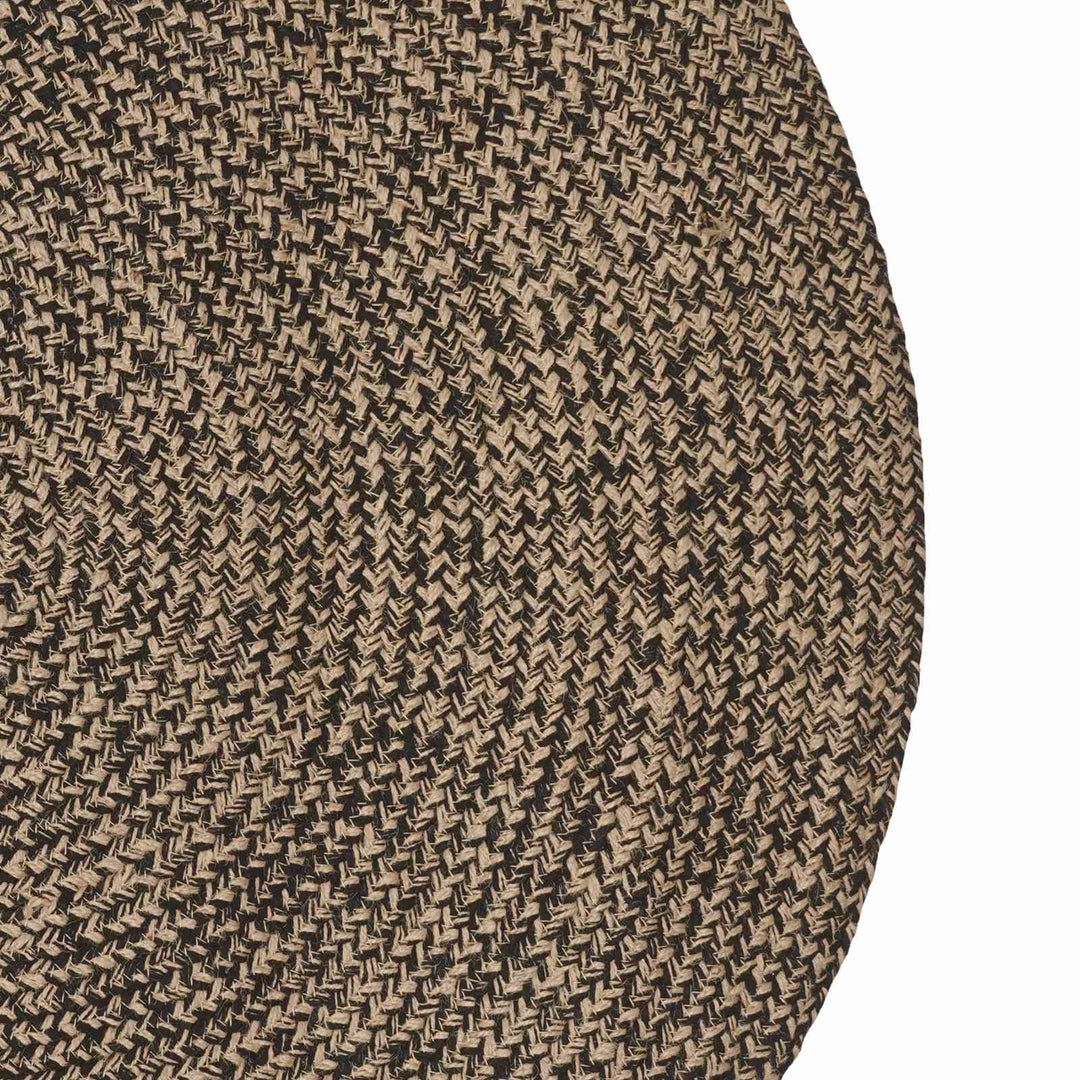 Områdetæpper Sort 205 x 305 cm Jute