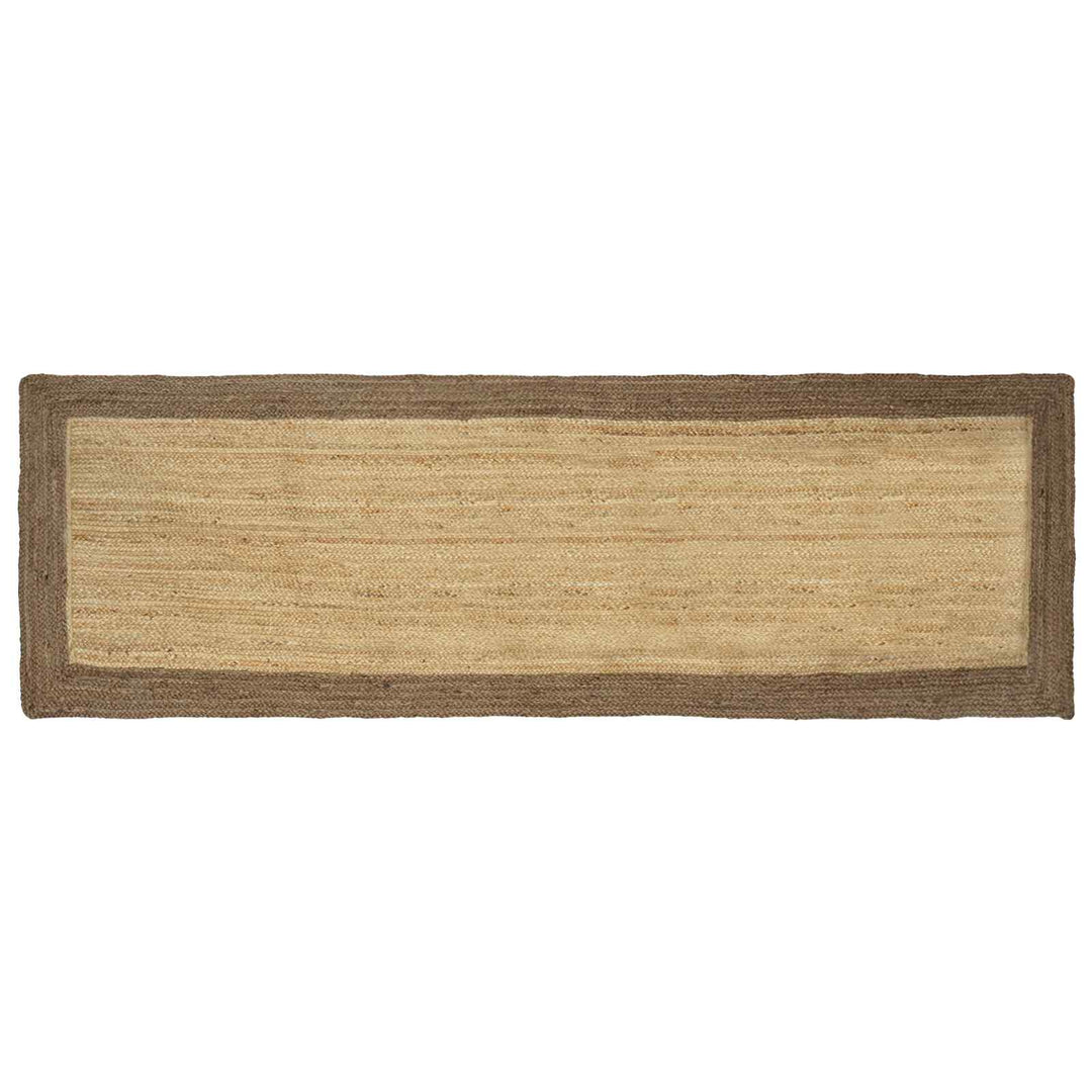 Områdetæpper Grå 80 x 200 cm Jute