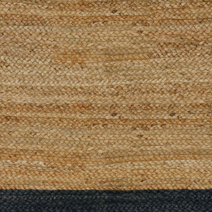 Områdetæpper Mørkegrå 240 x 240 cm Jute