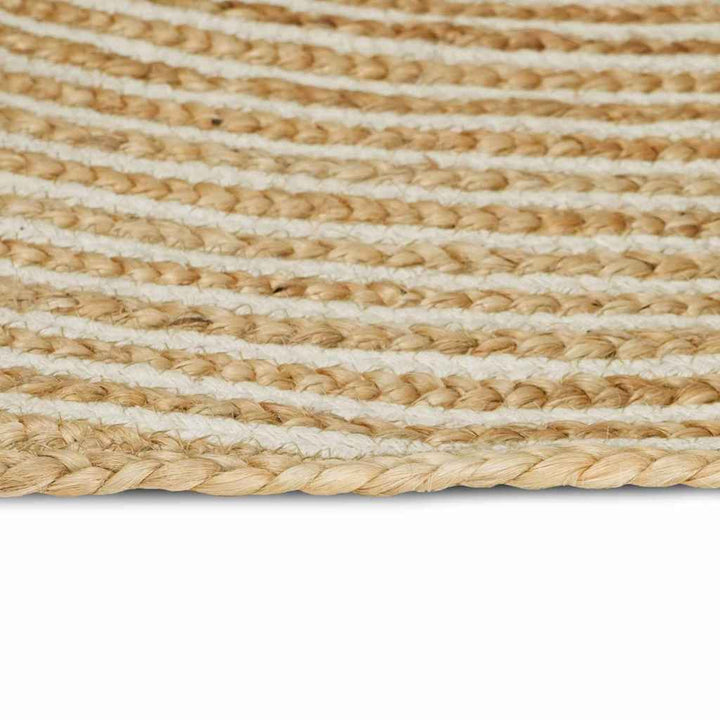 Områdetæpper Hvid 60 x 300 cm Jute