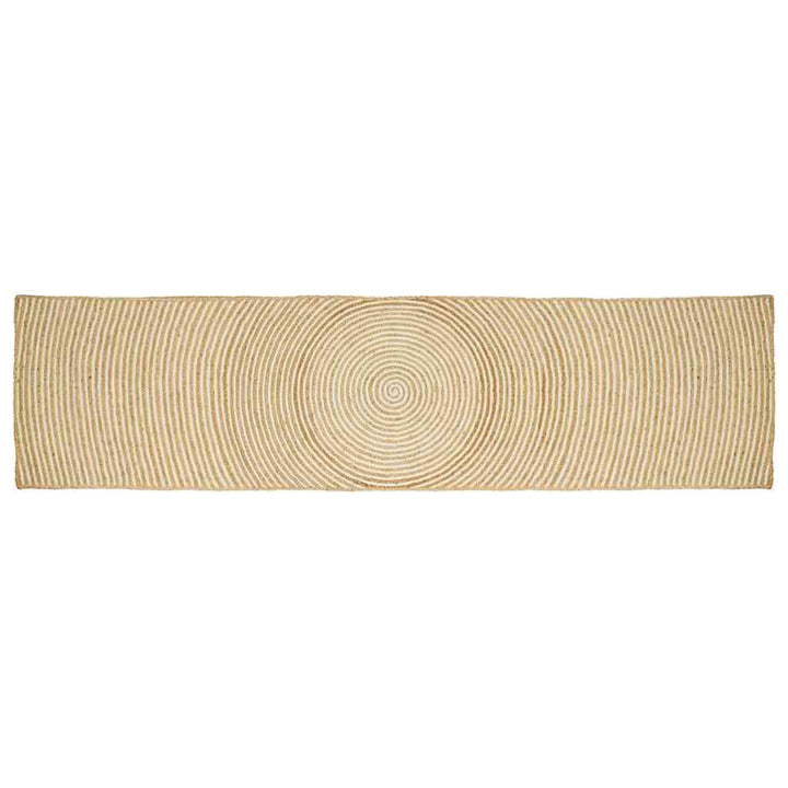 Områdetæpper Hvid 60 x 400 cm Jute