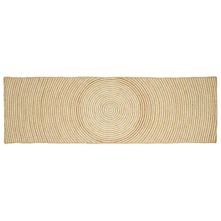 Områdetæpper Hvid 80 x 250 cm Jute