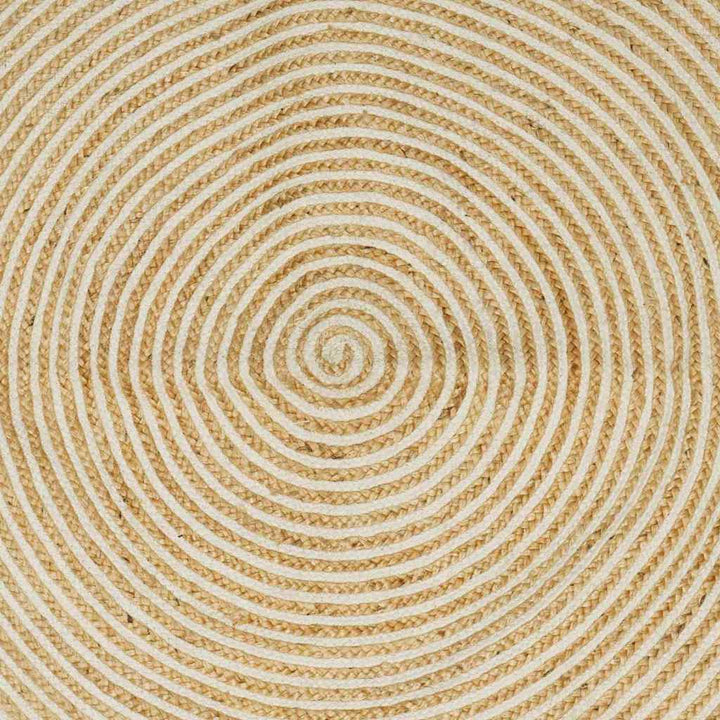Områdetæpper Hvid 200 x 290 cm Jute
