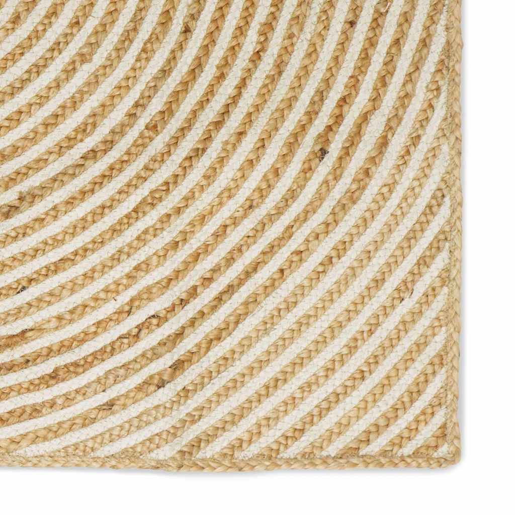 Områdetæpper Hvid 240 x 340 cm Jute