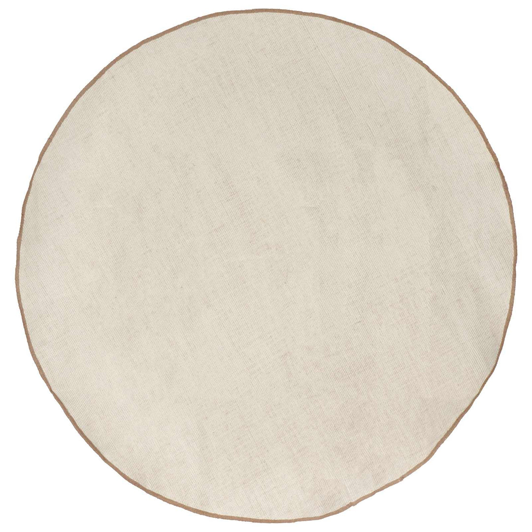 Områdetæpper Naturfarvet Ø 120 cm Jute
