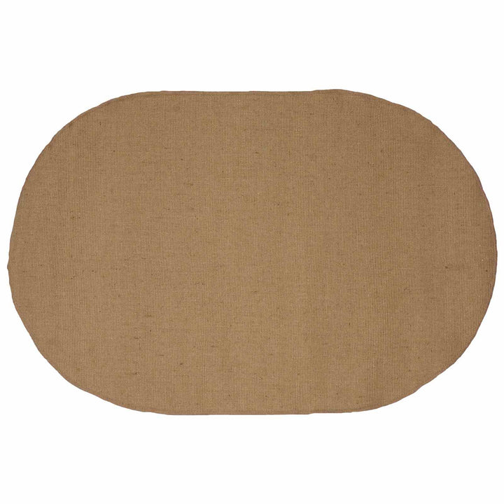 Områdetæpper Naturfarvet 100 x 152 cm Jute