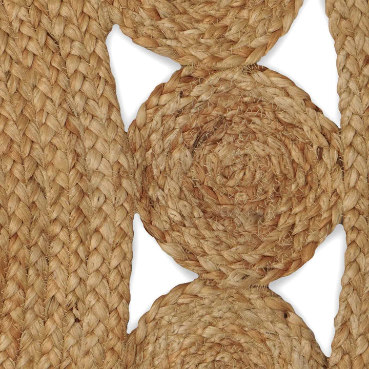 Områdetæpper Naturfarvet Ø 150 cm Jute