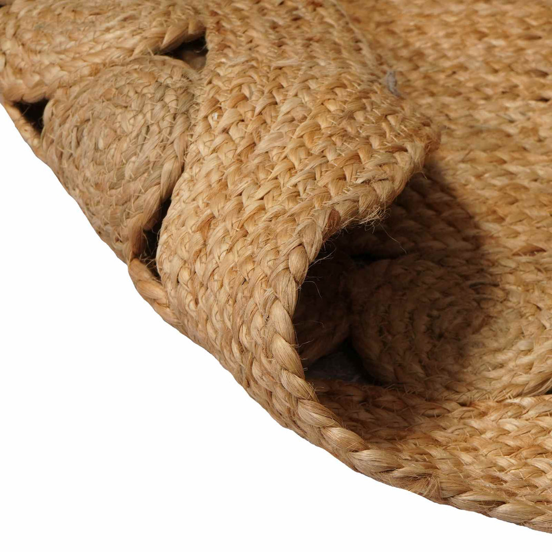 Områdetæpper Naturfarvet Ø 150 cm Jute