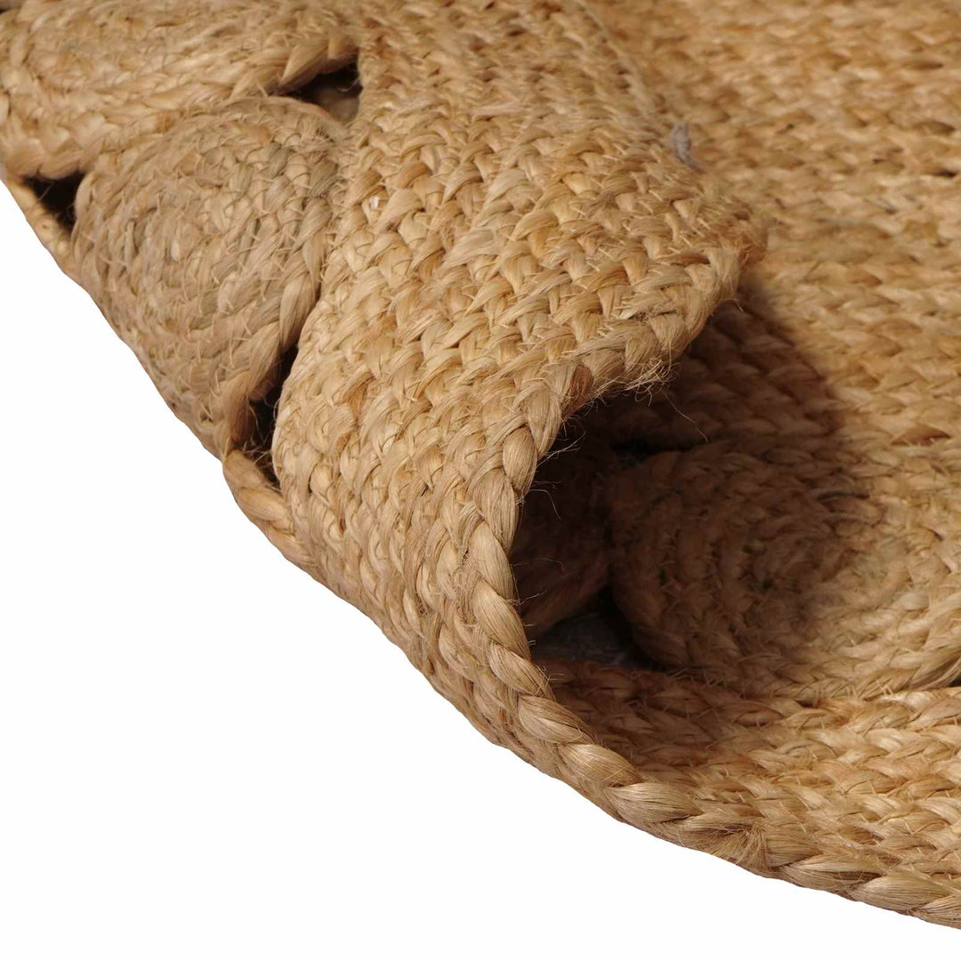 Områdetæpper Naturfarvet 152 x 245 cm Jute