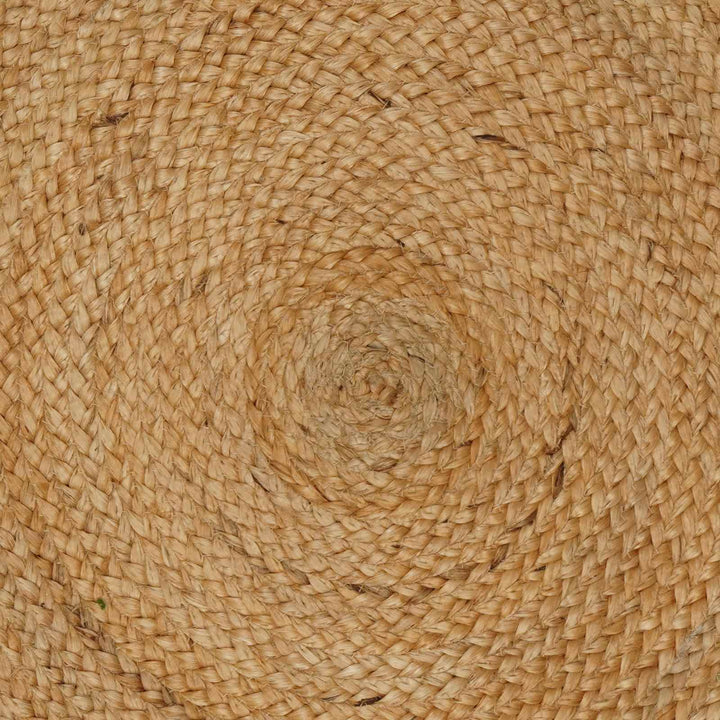 Områdetæpper Naturfarvet Ø 90 cm Jute
