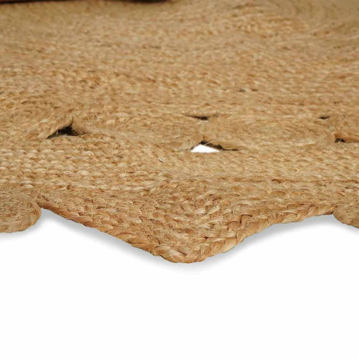 Områdetæpper Naturfarvet 205 x 305 cm Jute