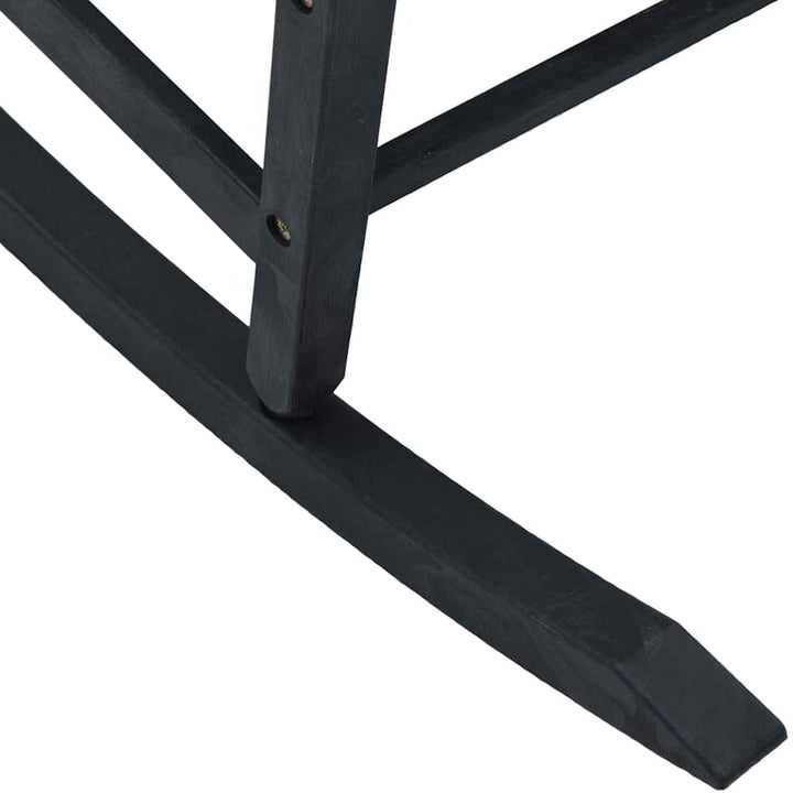 Gyngestol Sort 65 x 84 x 114 cm Polyethylen