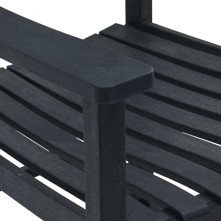 Gyngestol Sort 65 x 84 x 114 cm Polyethylen