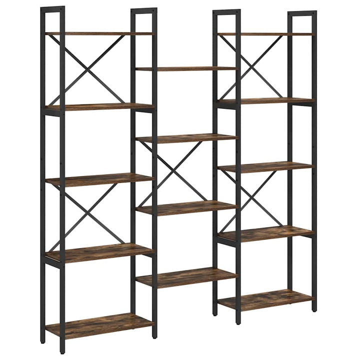 Bogreol Sonoma eg 156 x 25 x 167 cm Konstrueret træ