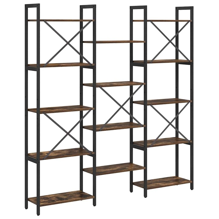 Bogreol Sonoma eg 156 x 25 x 167 cm Konstrueret træ