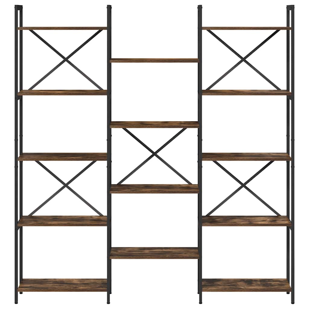 Bogreol Sonoma eg 156 x 25 x 167 cm Konstrueret træ