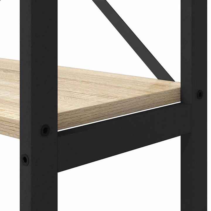 Bogreol Sonoma eg 40 x 30 x 155 cm Konstrueret træ