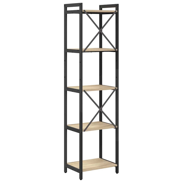 Bogreol Sonoma eg 40 x 30 x 155 cm Konstrueret træ