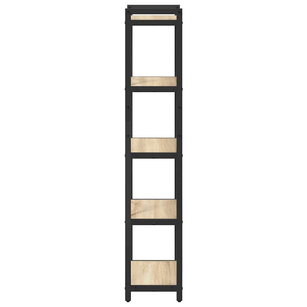 Bogreol Sonoma eg 40 x 30 x 155 cm Konstrueret træ