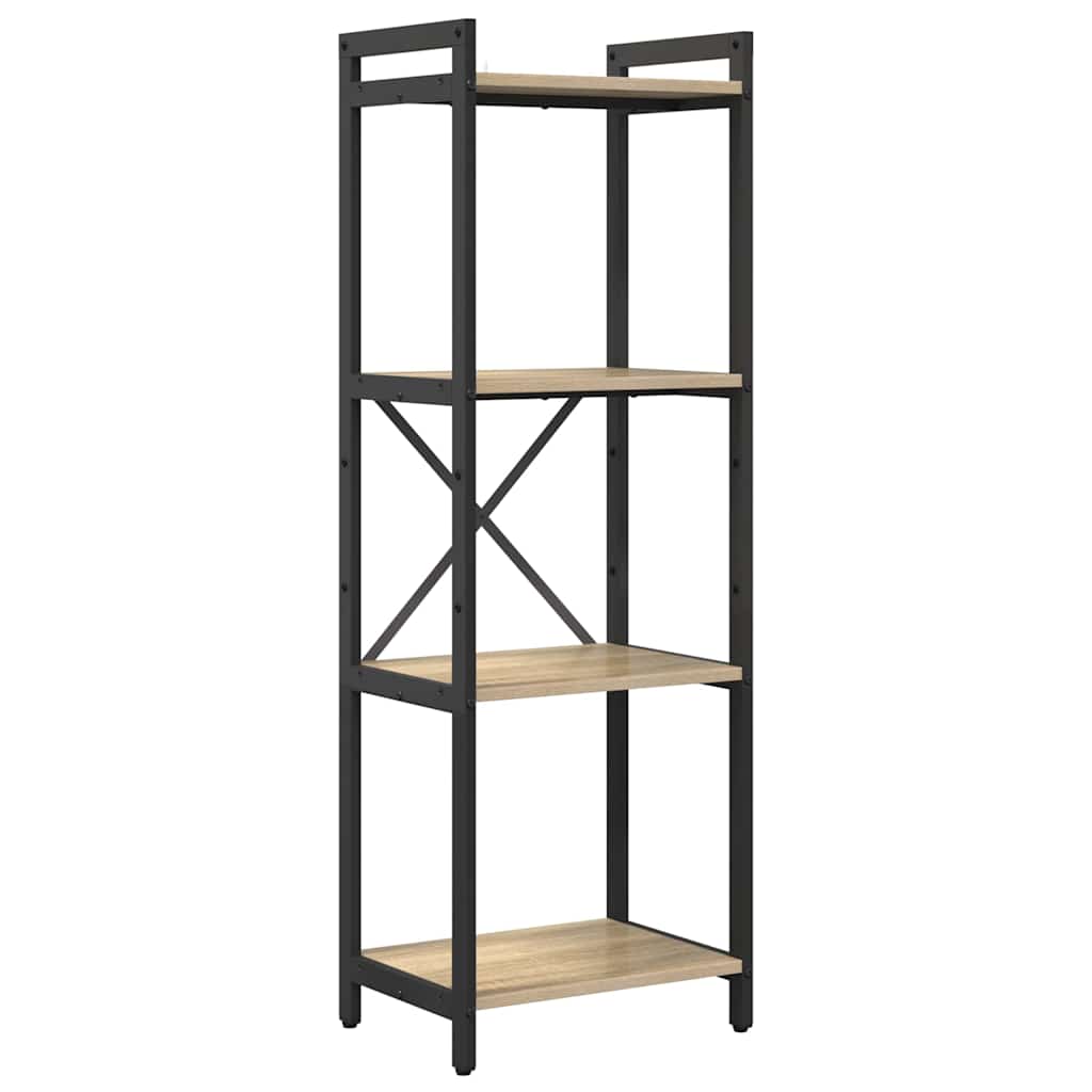 Bogreol Sonoma eg 40 x 30 x 119 cm Konstrueret træ