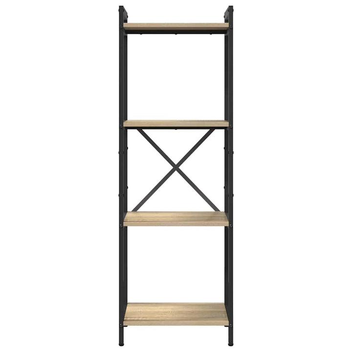 Bogreol Sonoma eg 40 x 30 x 119 cm Konstrueret træ