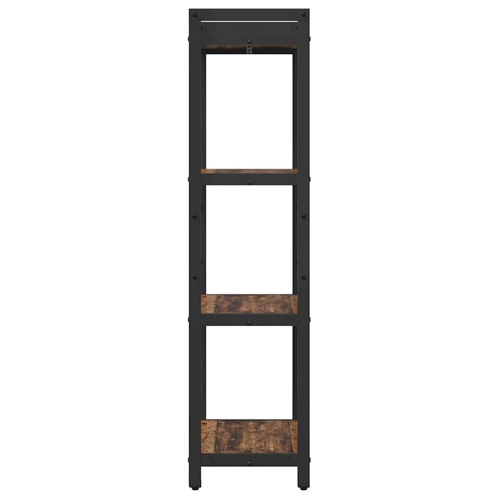 Bogreol Gammelt træ 40 x 30 x 119 cm Konstrueret træ