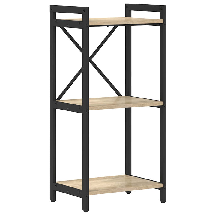 Bogreol Sonoma eg 40 x 30 x 85 cm Konstrueret træ