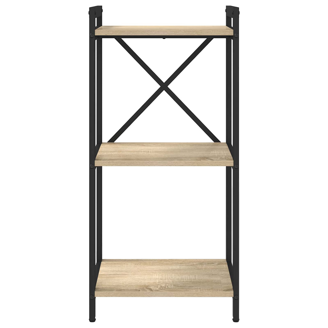 Bogreol Sonoma eg 40 x 30 x 85 cm Konstrueret træ