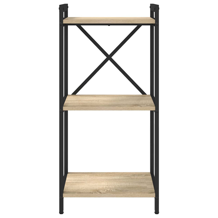 Bogreol Sonoma eg 40 x 30 x 85 cm Konstrueret træ