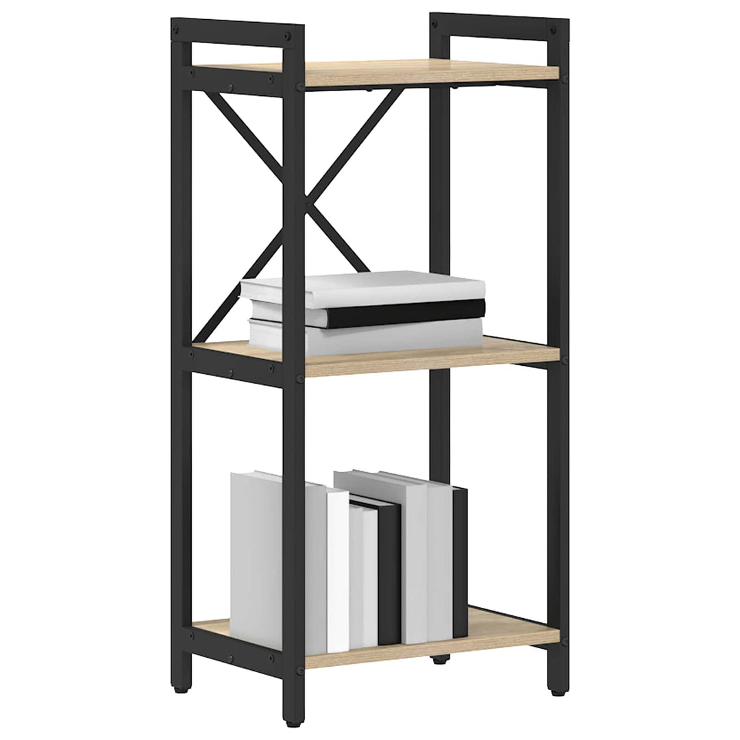 Bogreol Sonoma eg 40 x 30 x 85 cm Konstrueret træ