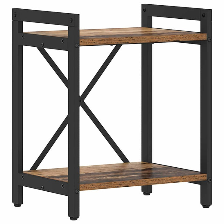 Bogreol Gammelt træ 40 x 30 x 50 cm Konstrueret træ