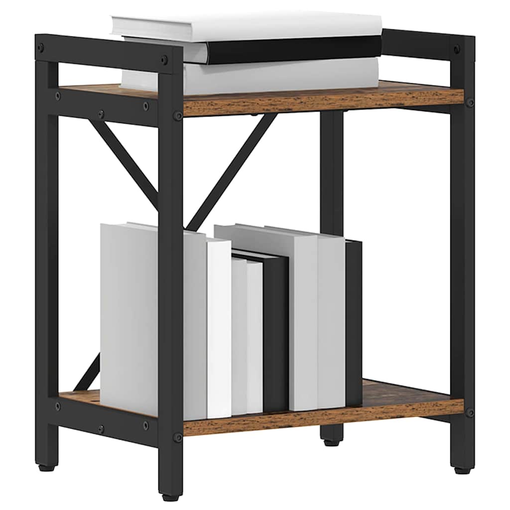 Bogreol Gammelt træ 40 x 30 x 50 cm Konstrueret træ