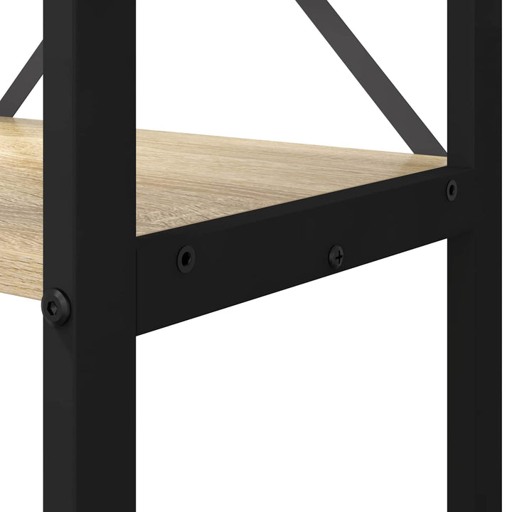Bogreol Sonoma eg 60 x 30 x 155 cm Konstrueret træ