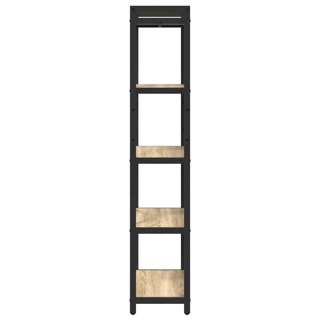 Bogreol Sonoma eg 60 x 30 x 155 cm Konstrueret træ