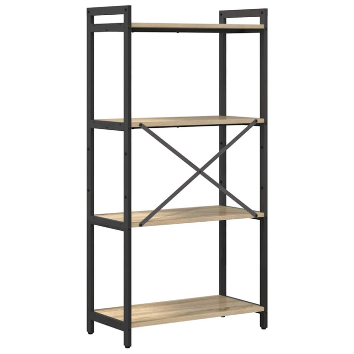 Bogreol Sonoma eg 60 x 30 x 120 cm Konstrueret træ