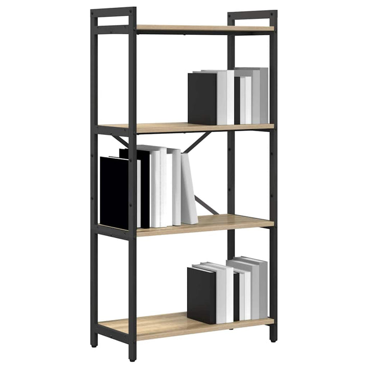 Bogreol Sonoma eg 60 x 30 x 120 cm Konstrueret træ