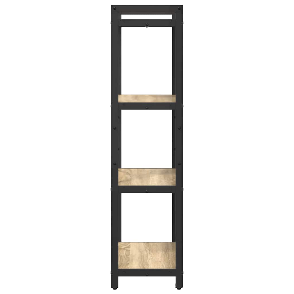 Bogreol Sonoma eg 60 x 30 x 120 cm Konstrueret træ