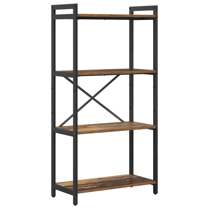 Bogreol Gammelt træ 60 x 30 x 120 cm Konstrueret træ