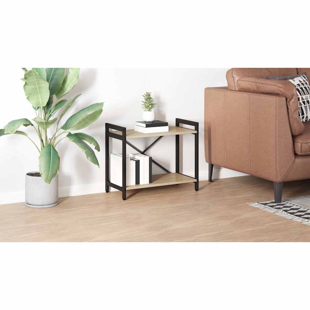 Bogreol Sonoma eg 60 x 30 x 50 cm Konstrueret træ