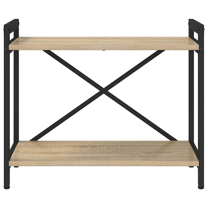 Bogreol 60 x 30 x 50 cm Konstrueret træ Sonoma eg