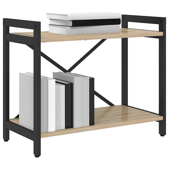 Bogreol Sonoma eg 60 x 30 x 50 cm Konstrueret træ